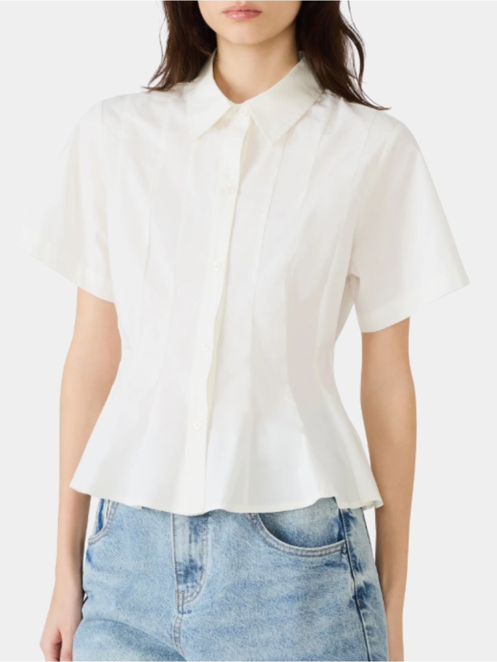 Steve Madden Porter Top In white size XL